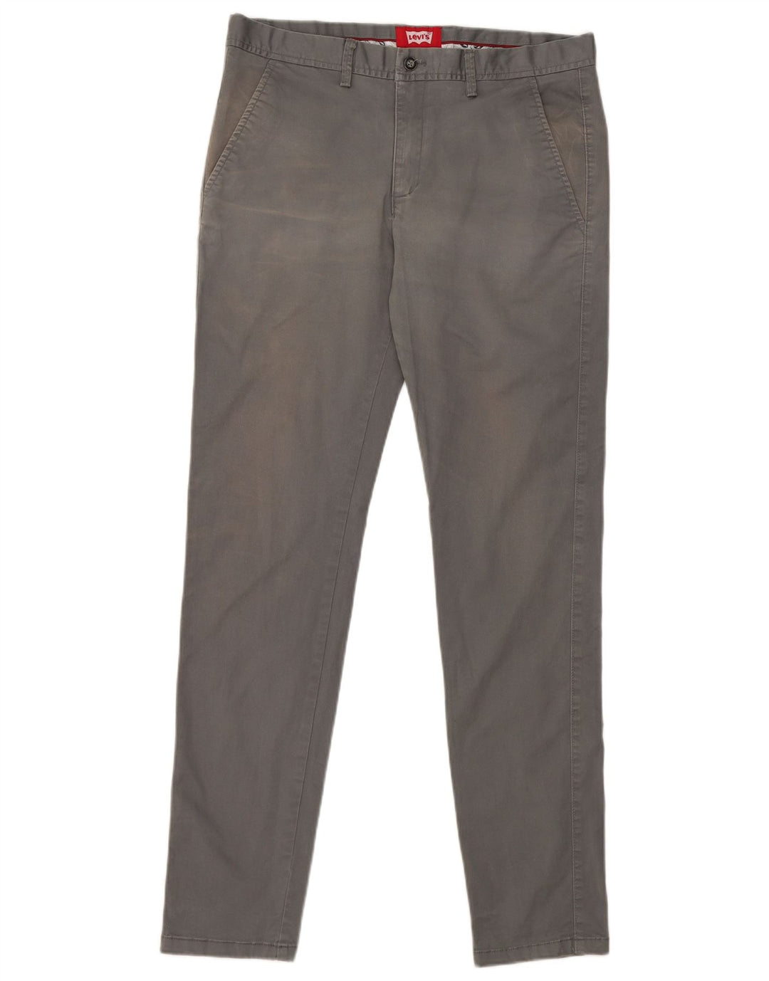 Levi's Slim Chino-bukser til mænd W32 L30 Grå