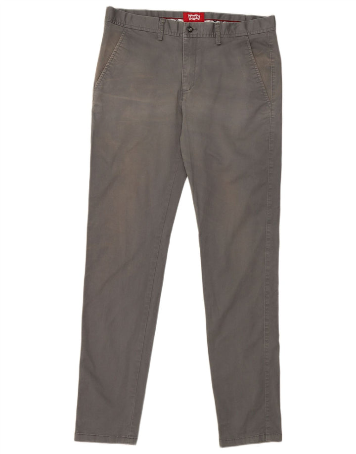 Levi's Slim Chino-bukser til mænd W32 L30 Grå