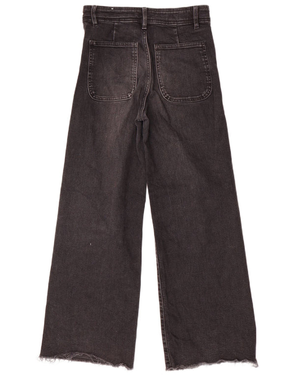 Zara Piger Jeans med brede ben 11-12 år W26 L26 Grå Bomuld