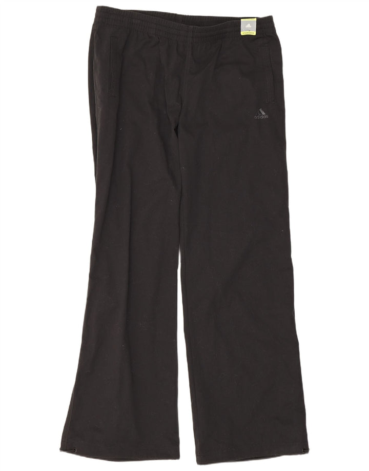 Adidas Womens Climalite Regular Bootcut Bukser UK 16 Large W34 L31 Black