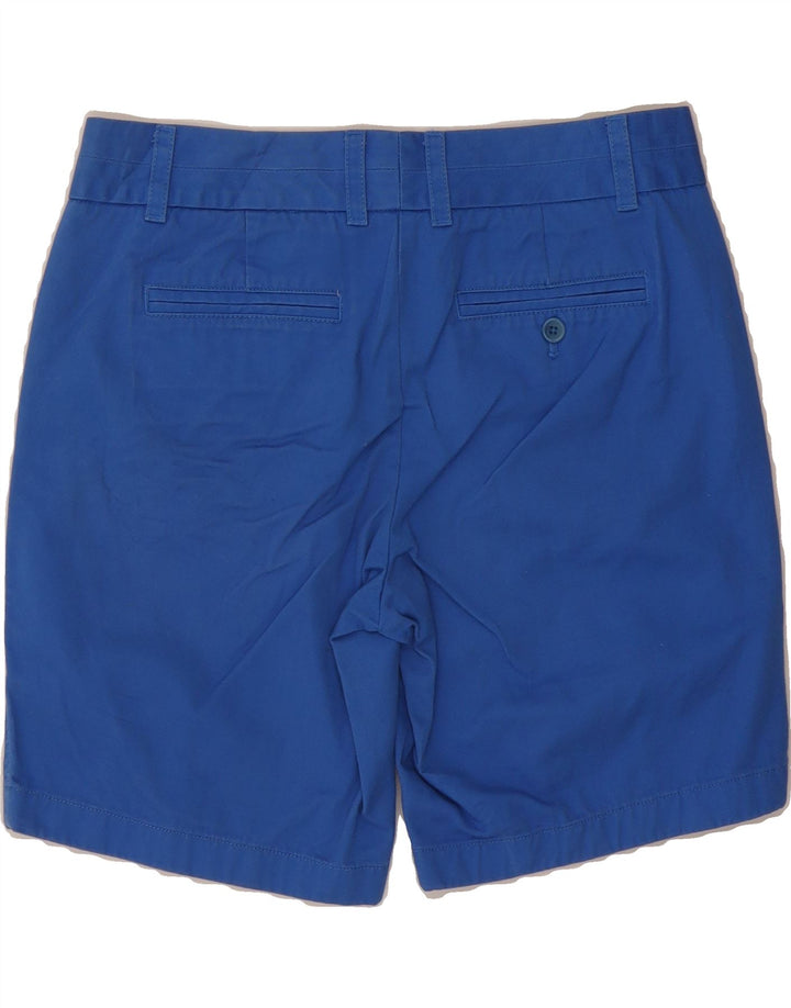 J. CREW Womens Chino Shorts US 6 Medium Blue Cotton Vintage J. Crew and Second-Hand J. Crew from Messina Hembry 