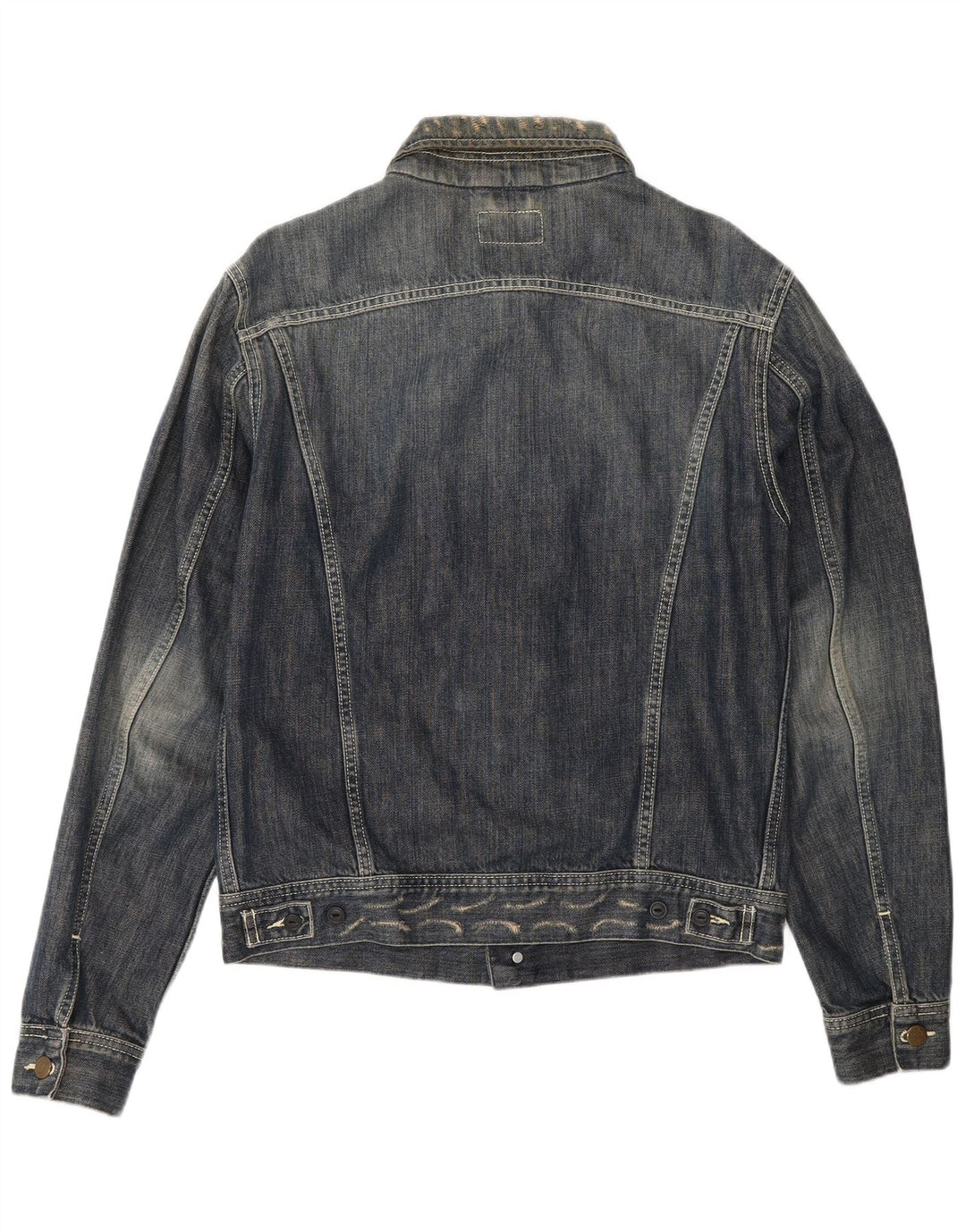 Lee Dame denimjakke UK 14 Medium Blue Cotton