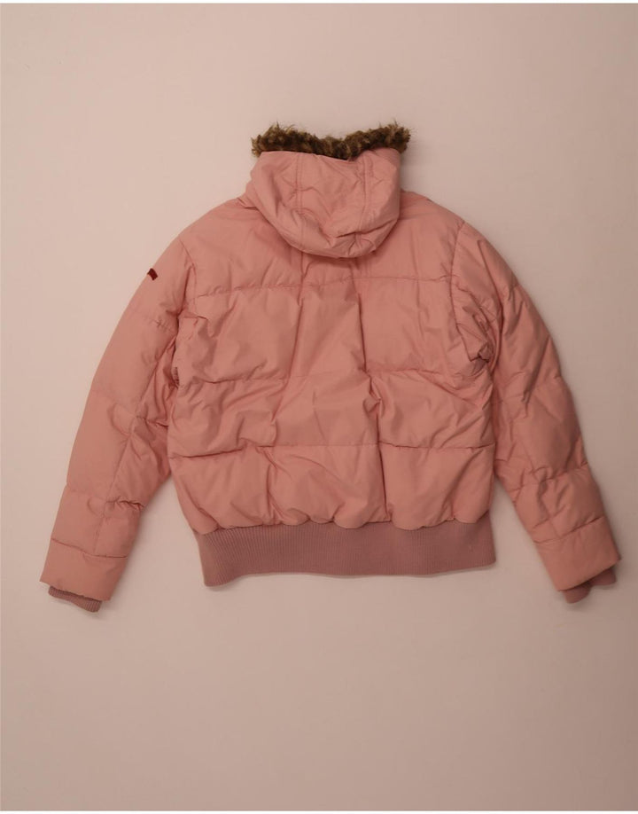 Helly Hansen Dame Hætte Polstret Jakke UK 44 2XL Pink Nylon