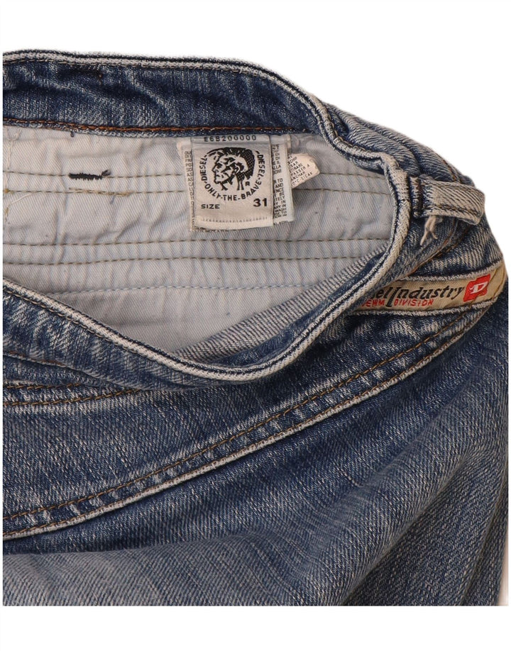 DIESEL Dame Bootcut Jeans W31 L33 Blå Bomuld