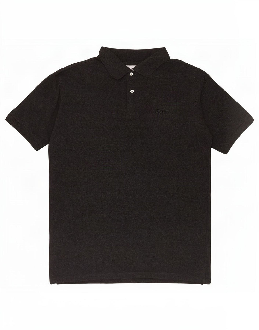 Reebok herre poloshirt stor sort bomuld