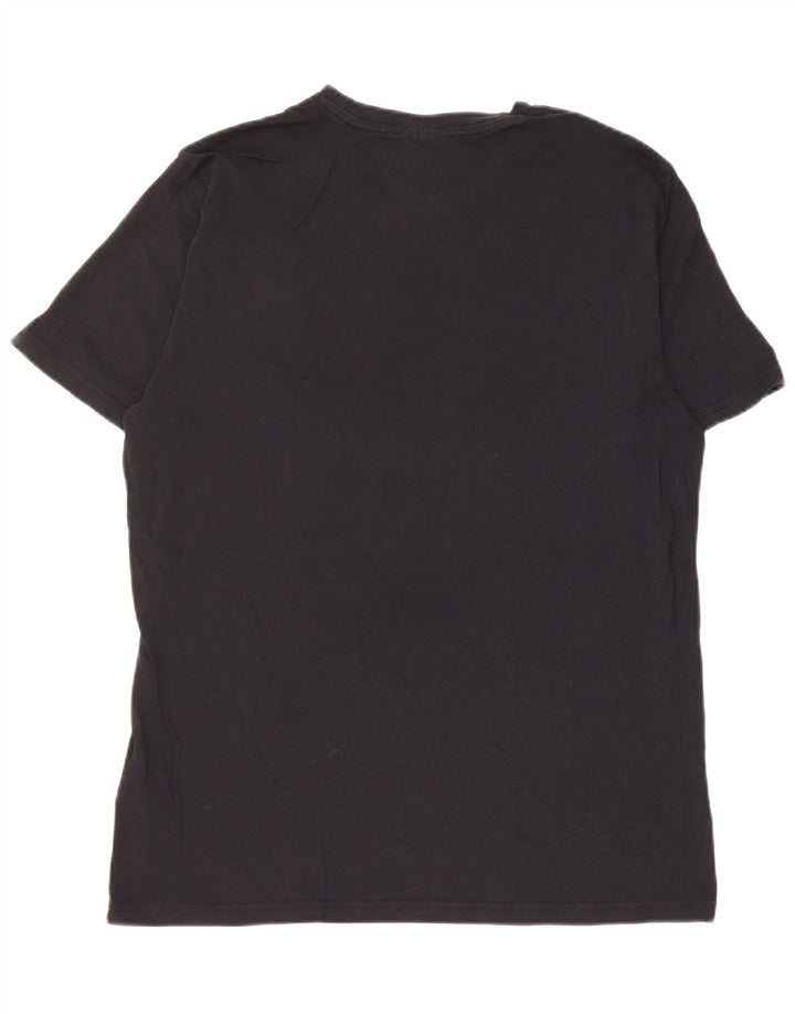 Diadora Herre T-Shirt Top Stor Sort Bomuld