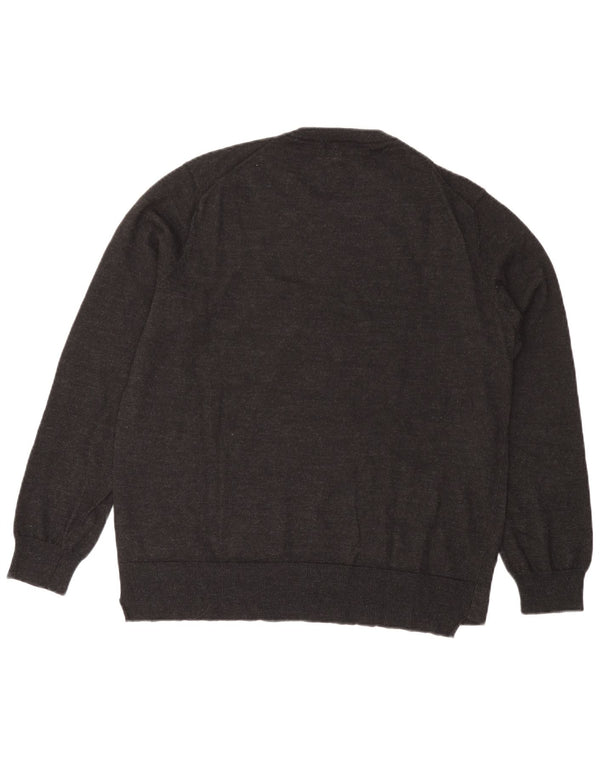 Carrera Herre Crew Neck Jumper Sweater XL Grå Geometrisk Akryl