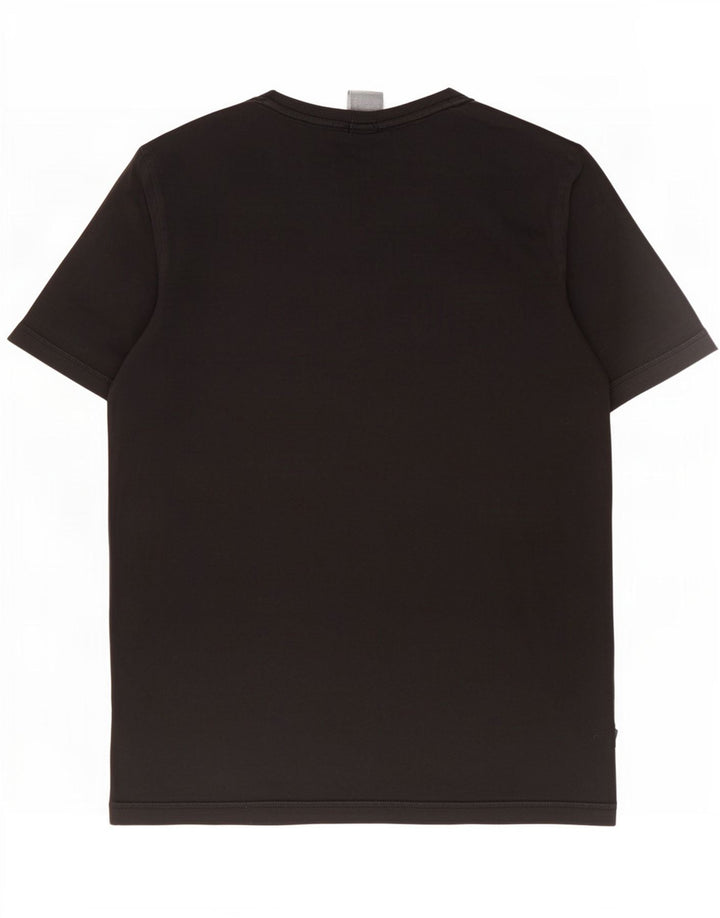 Puma Herre Grafisk T-Shirt Top Medium Sort Bomuld
