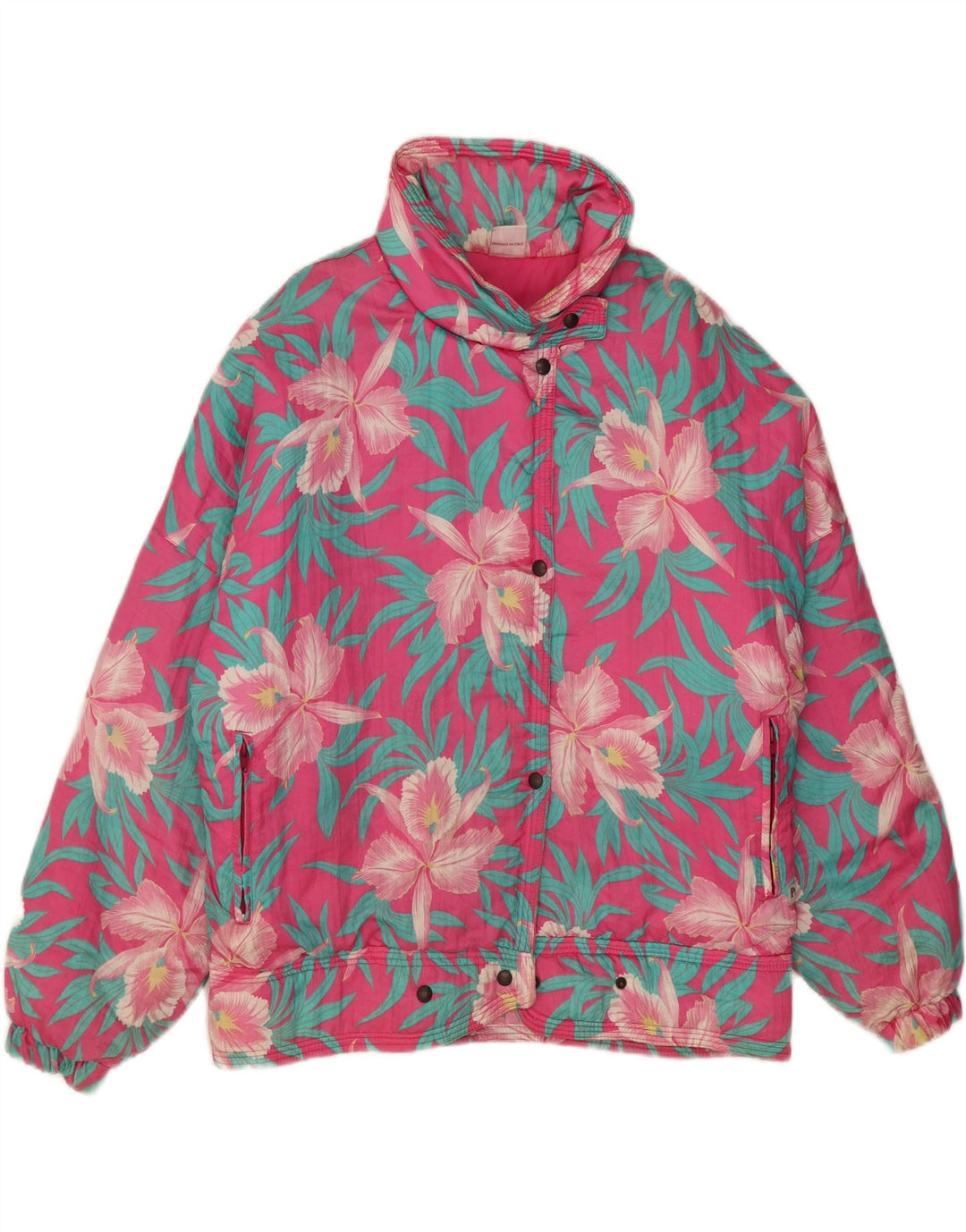 Peralp Dame Windbreaker Jacket UK 18 XL Pink Floral