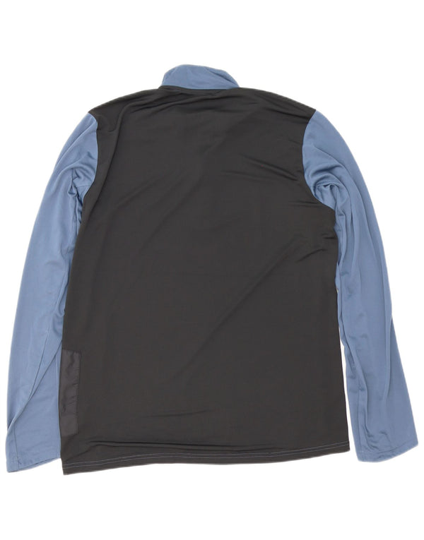 Adidas Aeroready Pullover Træningsdragt Top Large Navy Blue Colourblock