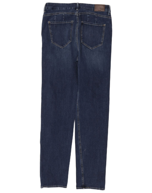 Marks & Spencer Dame Sienna Straight Jeans UK 14 Large W32 L31 Navy Blue