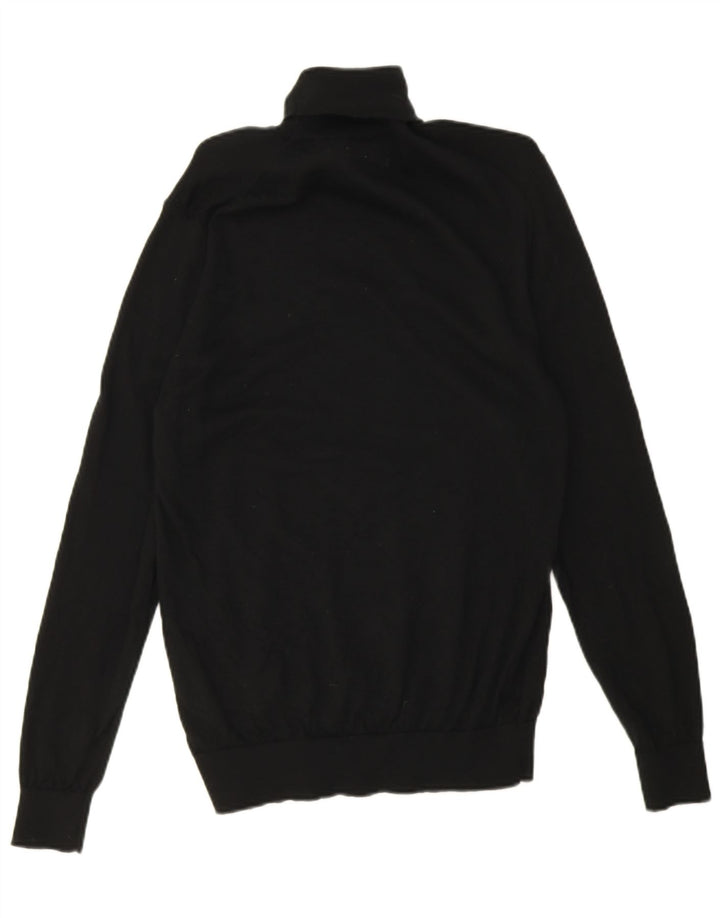 Marks & Spencer Herre Autograph Roll Neck Jumper Sweater Medium Sort