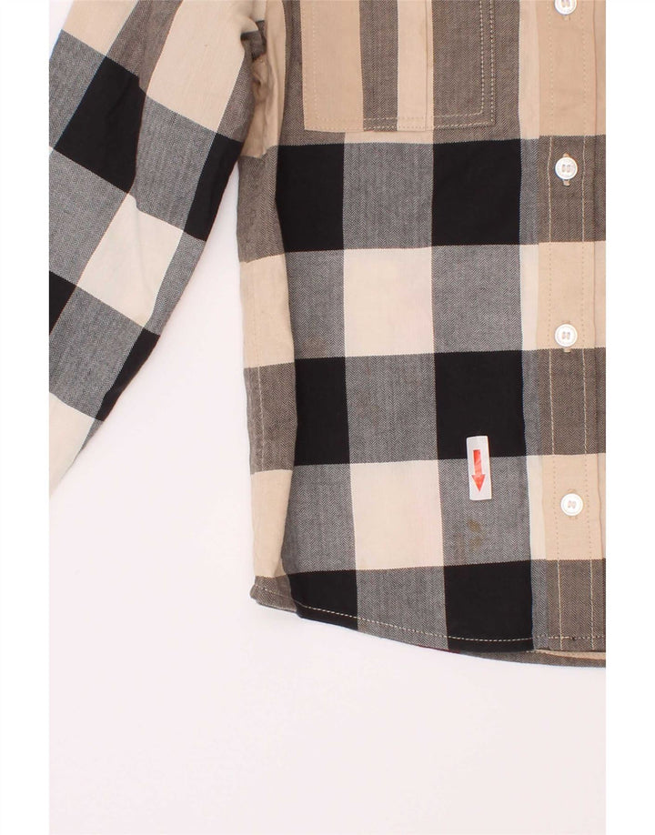 Burberry drengeskjorte 5-6 år flerfarvet ternet bomuld