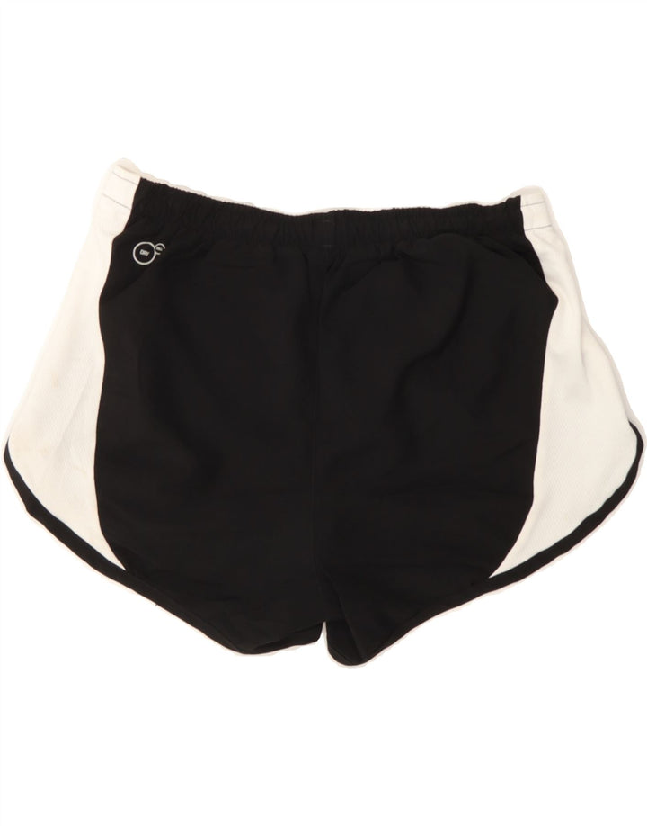 PUMA Womens Sport Shorts UK 10 Small Black Colourblock Polyester Vintage Puma and Second-Hand Puma from Messina Hembry 