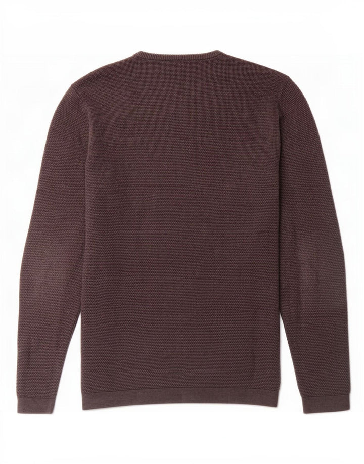 Zara Herre sweater med rund hals, lille grå