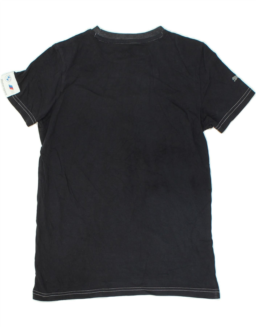 PUMA Boys Graphic T-Shirt Top 13-14 Years Black Vintage Puma and Second-Hand Puma from Messina Hembry 