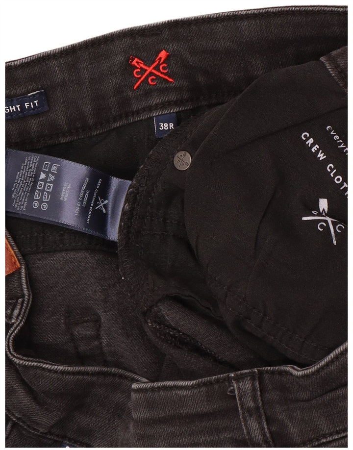 Besætningstøj Straight jeans til mænd W38 L32 Grå bomuld