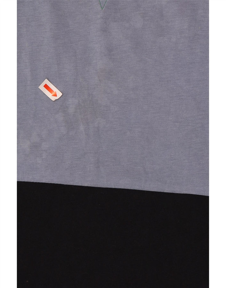 Paul Smith Herre T-Shirt Top 2XL Sort Colourblock Bomuld