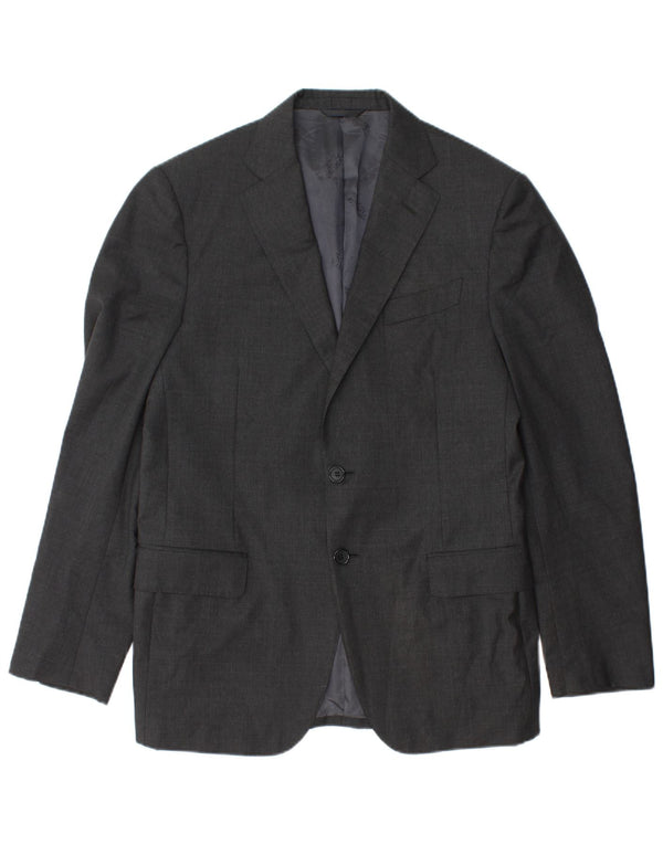 Ing Loro Piona & Co. Mens 2 Button Blazer Jacket IT 50 Large Grey