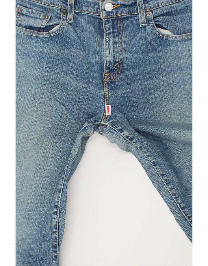 LEVI'S Womens 505 Straight Jeans US 8 Medium W30 L31 Blue Cotton Vintage Levi's and Second-Hand Levi's from Messina Hembry 
