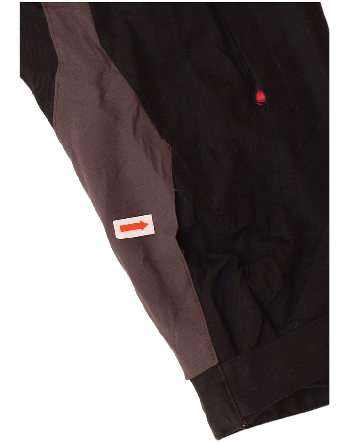 HELLY HANSEN Herre Grafisk Windbreaker Jacket UK 34 XS Sort Colourblock