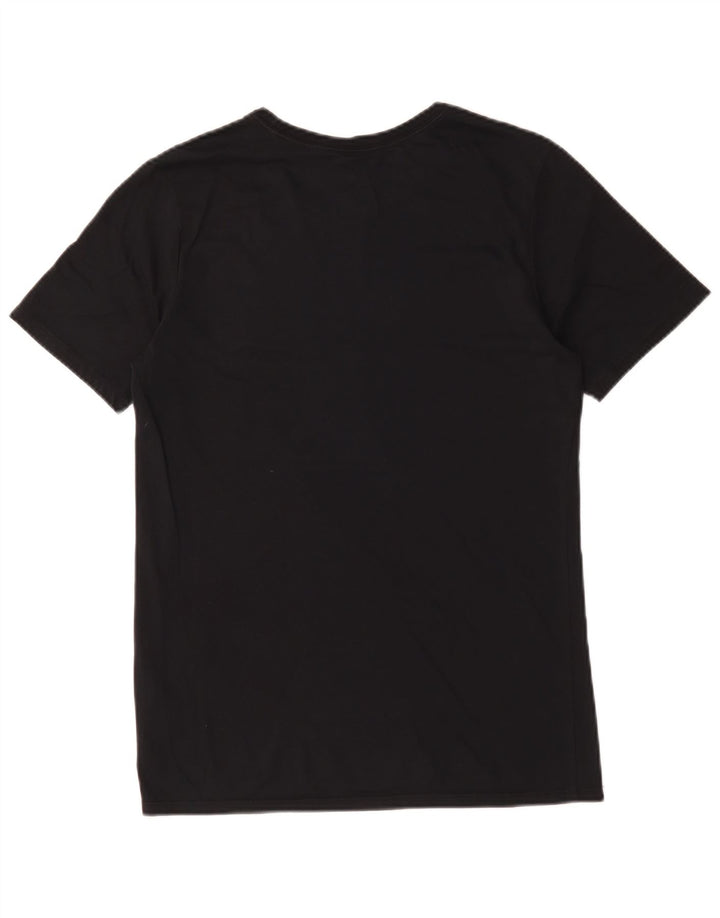 Jordan Herre Dri Fit grafisk T-shirt top lille sort bomuld