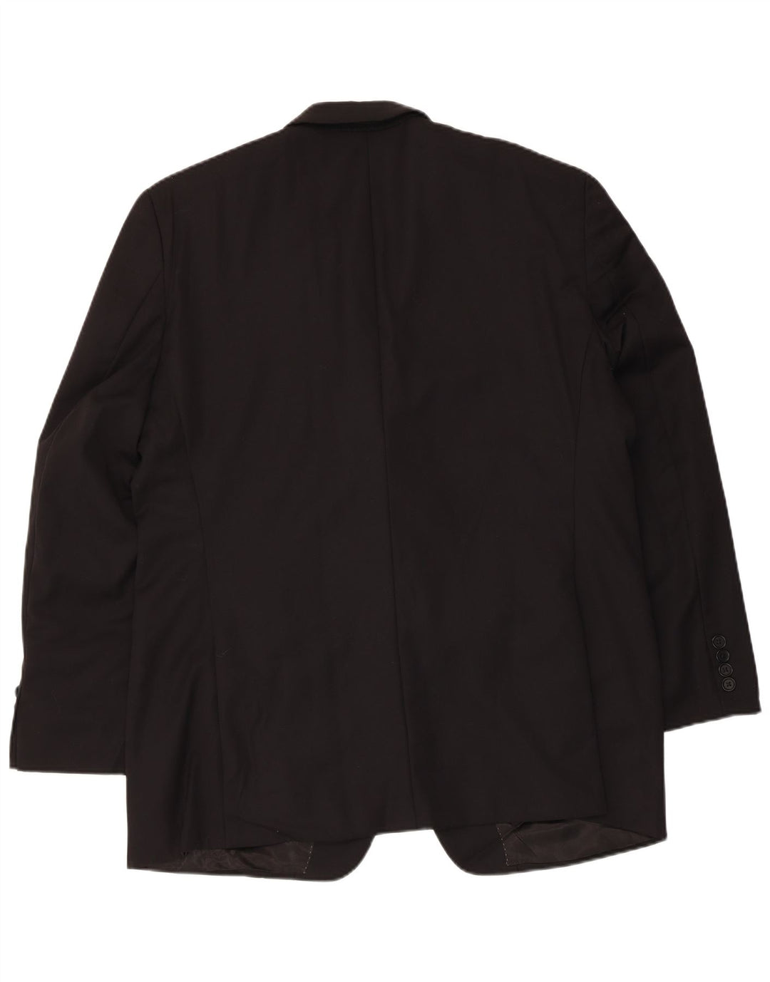 Dkny Herre 2 Button Blazer Jacket UK 44 2XL Sort Uld