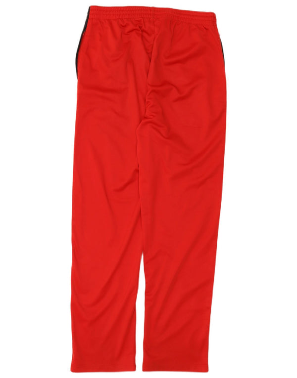 Kappa Mens Tracksuit Trousers Medium  Red Colourblock Polyester