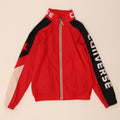 CONVERSE Girls Tracksuit Top Jacket 10-11 Years Medium  Red Colourblock Vintage Converse and Second-Hand Converse from Messina Hembry 