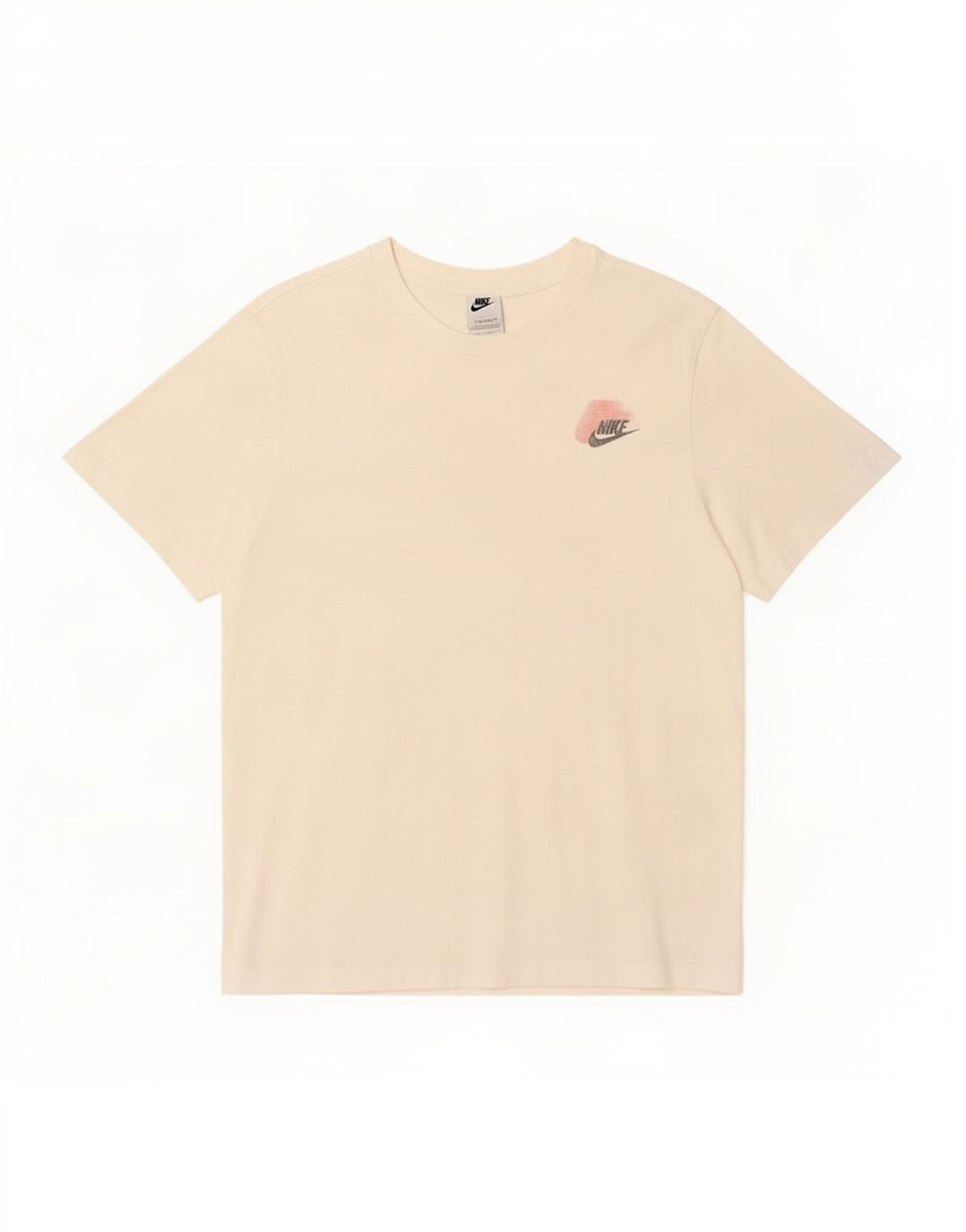 Nike grafisk t-shirt til mænd, medium hvid bomuld
