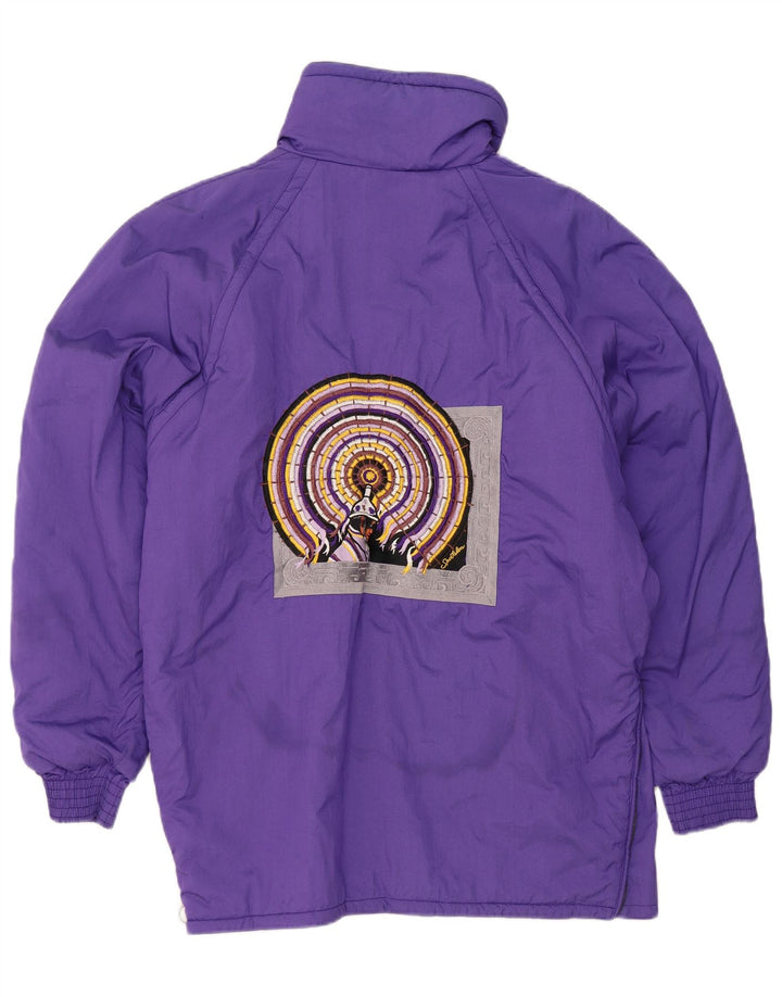 Sportalm Kitzbühel Dame Oversized grafisk skijakke EU 38 Medium Lilla