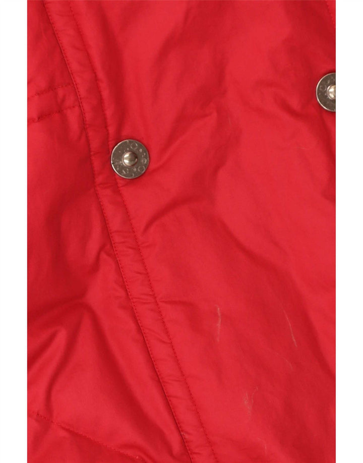 HEAD Womens Oversized Vendbar Polstret Frakke IT 48 XL Rød Bomuld