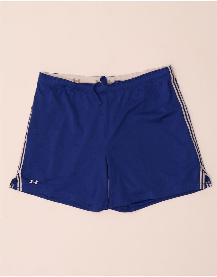 Under Armour Herre Heat Gear Sport Shorts Medium Blue Polyester