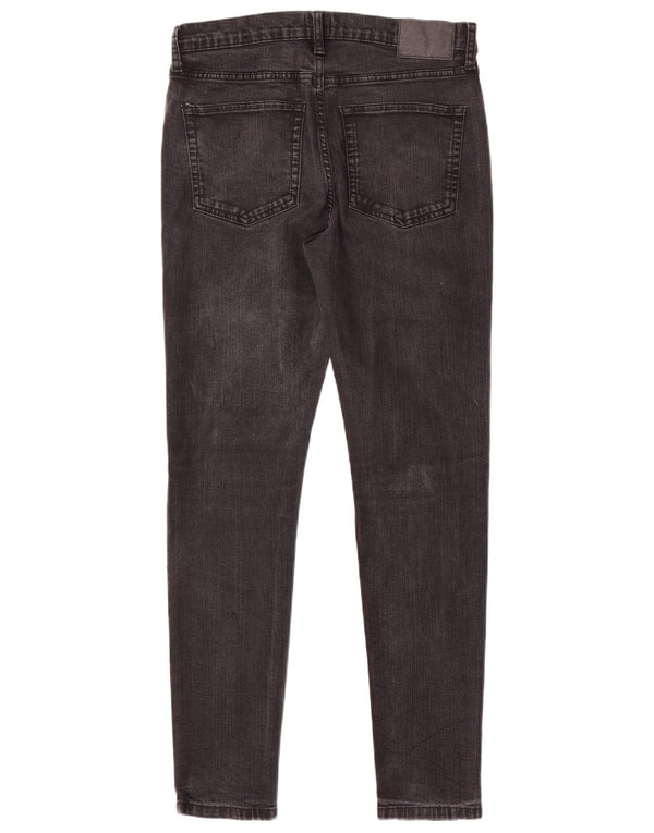 French Connection Dame Skinny Jeans UK 12 Medium W30 L29 Grå Bomuld
