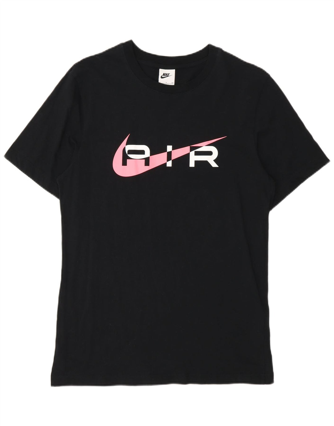 Nike grafisk T-shirt top til mænd, lille sort bomuld