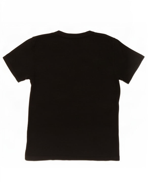 Calvin Klein Pige T-Shirt Top 12-13 År Sort Bomuld