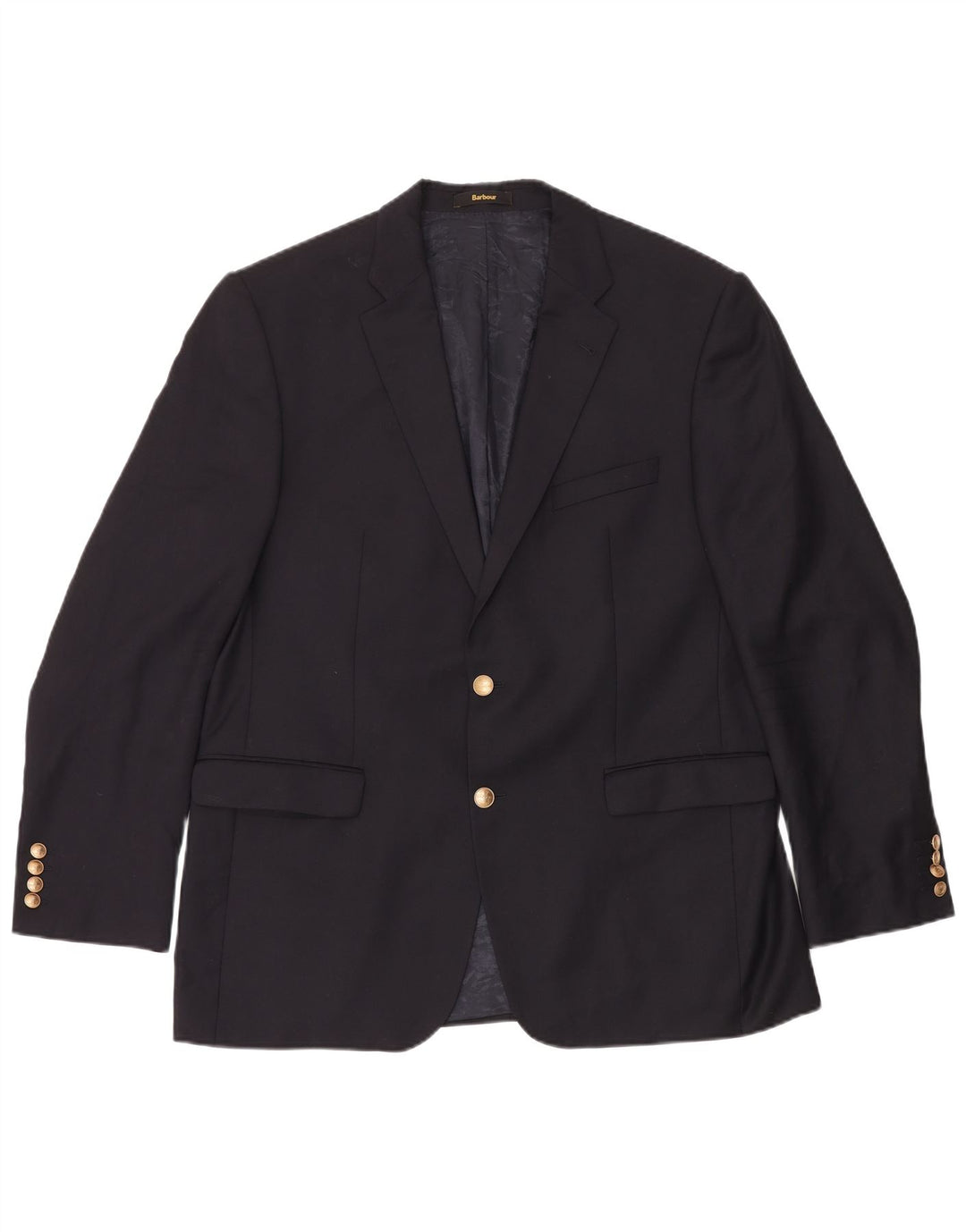 Barbour Herre 2-knaps blazerjakke str. 54 Large Navy Blue Classic