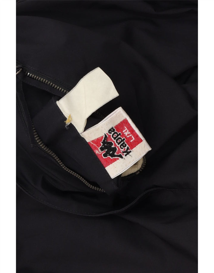 Kappa Herre Hætte Vendbar Jakke UK 40 Large Navy Blue