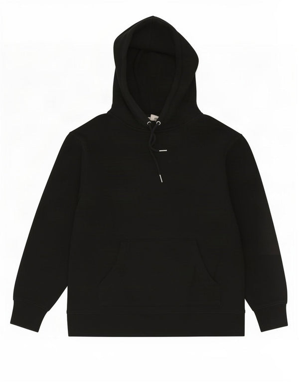 Topshop Dame Oversized Hoodie Jumper UK 6 XS Sort Bomuld