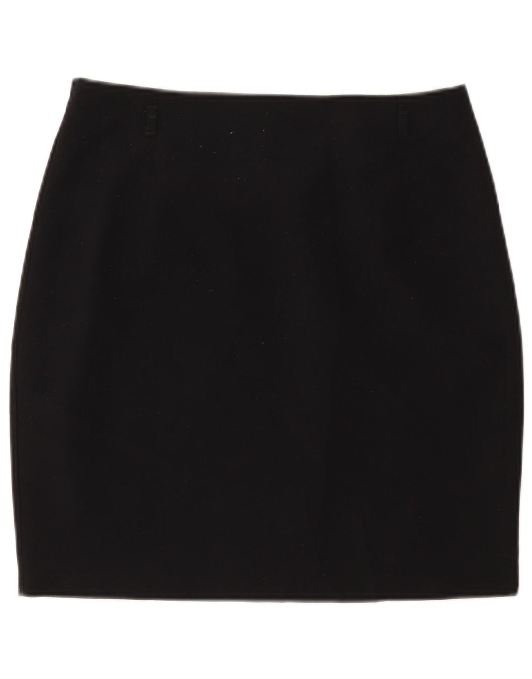 Marks & Spencer Mininederdel til kvinder UK 12 Medium W30 Sort Polyester