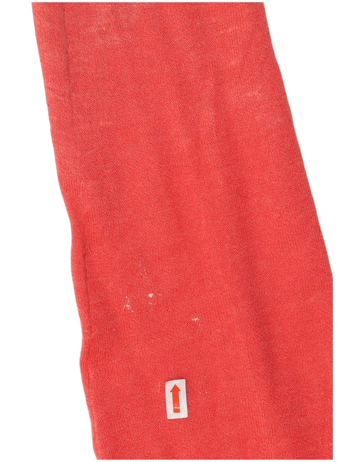 LAURA ASHLEY Dame Longline Cardigan Sweater UK 12 Medium Red