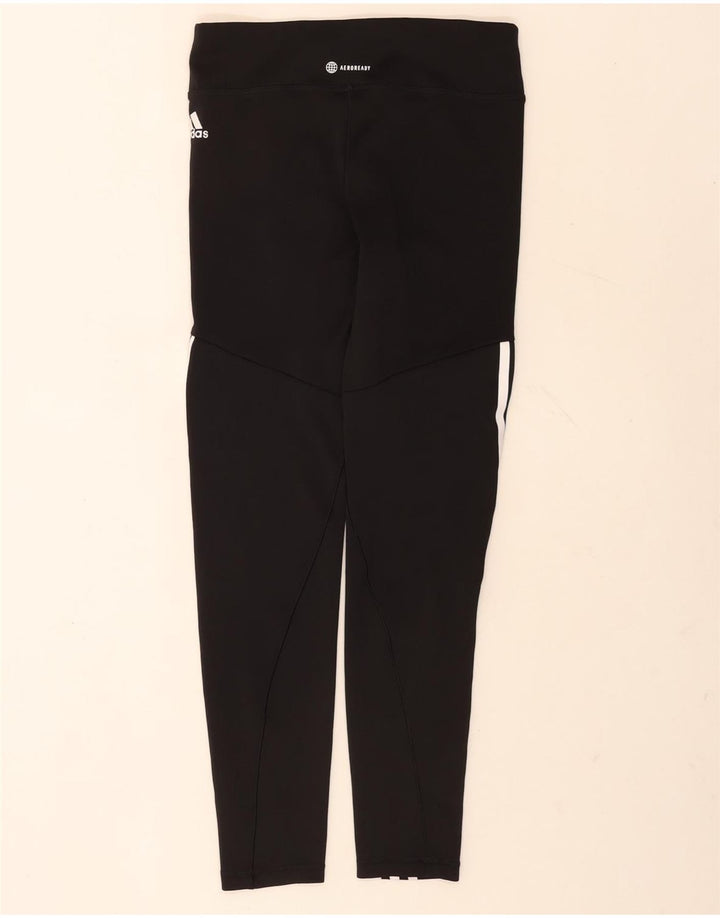 Adidas Girls Aeroready Leggings 14-15 år Sort polyester