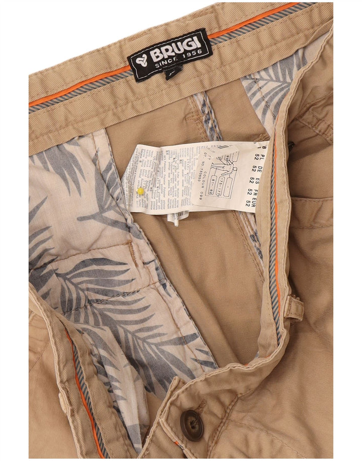 Brugi Herre Cargo Shorts W36 Large Beige Bomuld