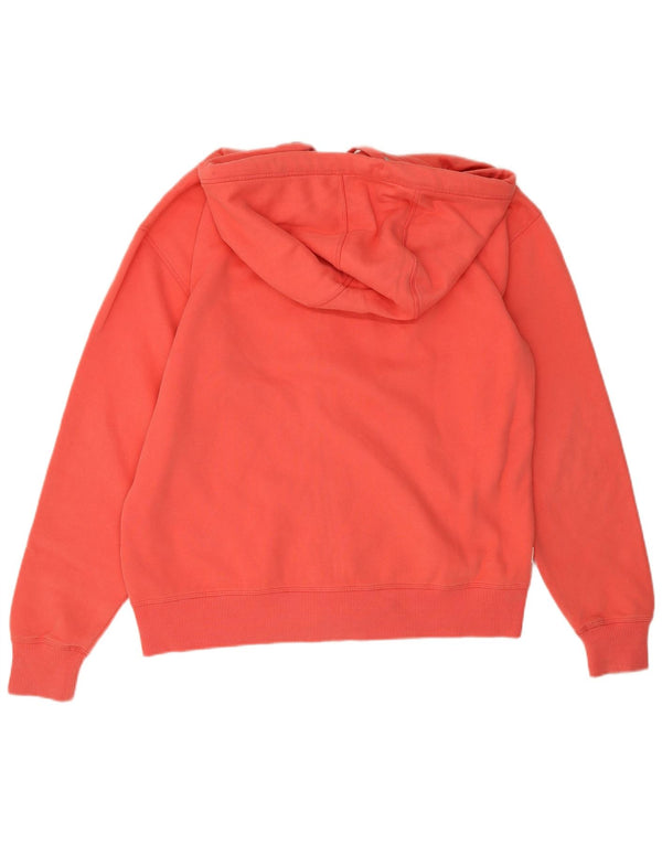 Fat Face Dame Loose Fit Hættetrøje Sweater UK 14 Medium Pink Bomuld