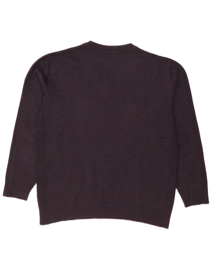 Pierre Cardin Herre V-hals sweater XL Marineblå