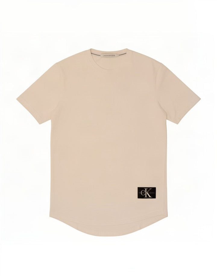 Calvin Klein Jeans Herre T-Shirt Top Medium White