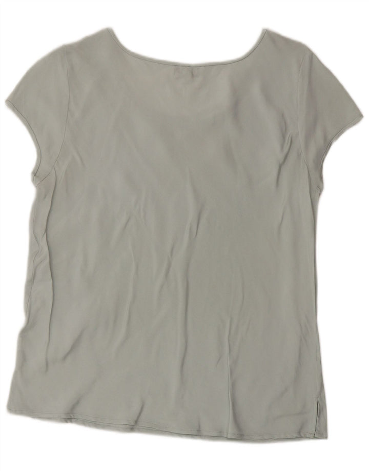Ballon Dame bluse Top EU 38 Medium Grå Silke