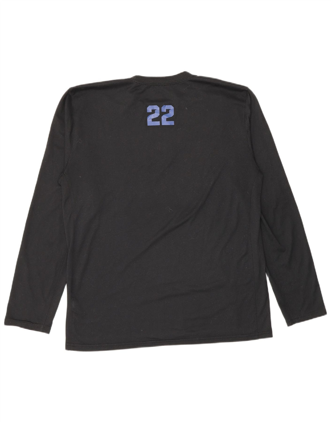 Nike Herre Wildcats Grafisk Top Langærmet Stor Sort Polyester