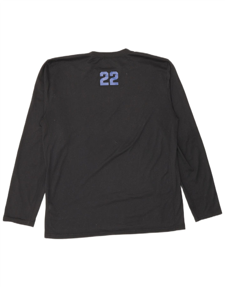 Nike Herre Wildcats Grafisk Top Langærmet Stor Sort Polyester
