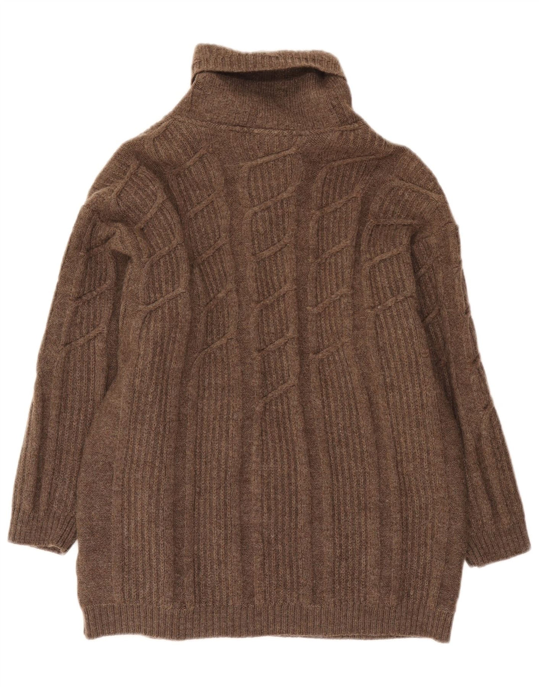 Geiger Dame Cardigan Sweater EU 42 Stor Brun Uld